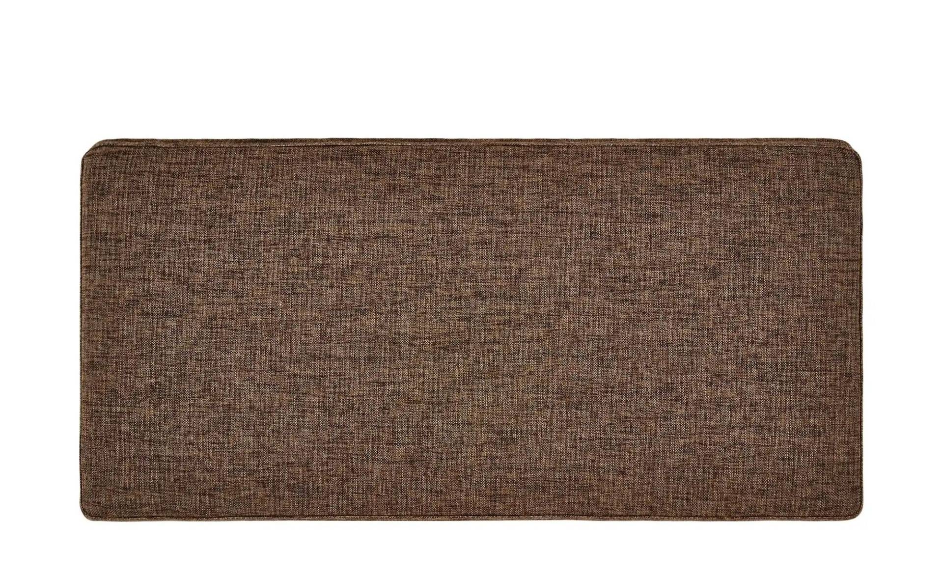 Sitzkissen 80 x 38 cm  ¦ braun ¦ Maße (cm): B: 80 H: 4 T: 38.0 Dekokissen & Decken > Kissen > Stuhlkissen - Höffner