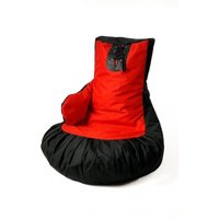 Sitzsack Boxhandschuh schwarz-rot XL 100x80