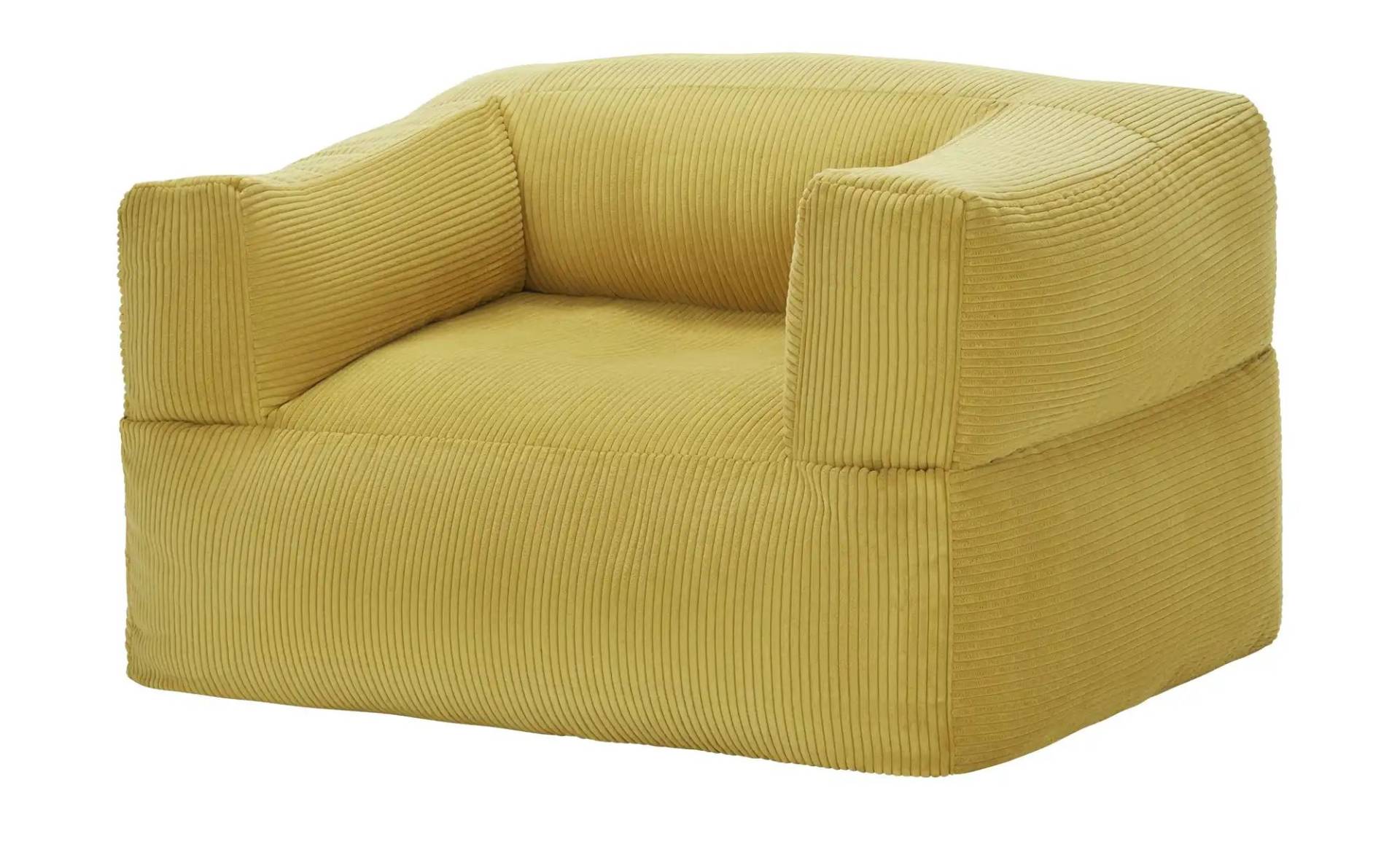 Sitzsack  Chair ¦ gelb ¦ Maße (cm): B: 110 H: 75 T: 90.0 Polstermöbel > Hocker > Sitzsäcke - Möbel Kraft