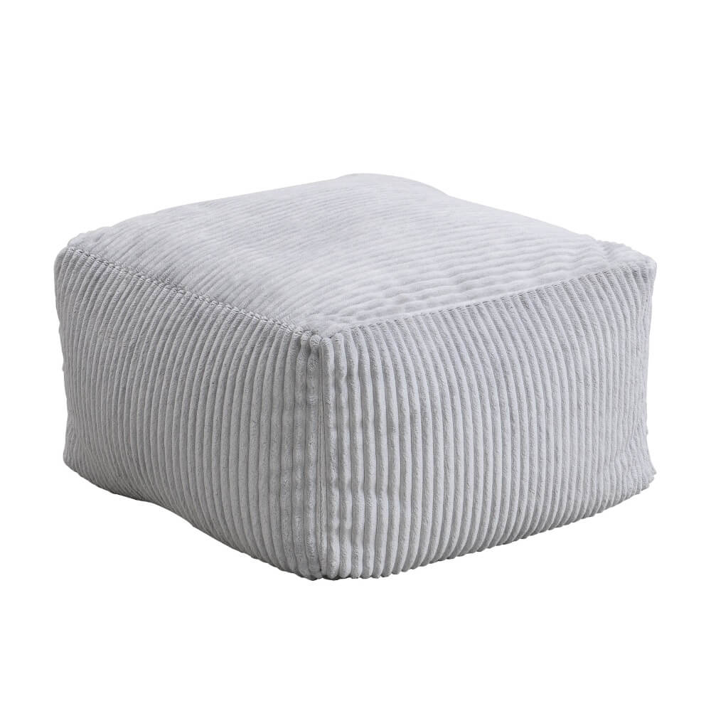 Sitzsack Hocker COZY - Hellgrau Sitzsack Hocker COZY - Hellgrau