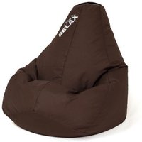 Sitzsack Pouf PEAR Schokolade XL 130x90 Sitzsack Pouf PEAR Schokolade XL 130x90