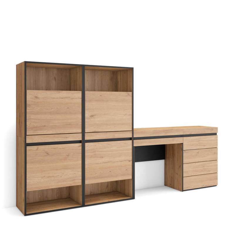 Skraut Home SCHUHSCHRANK Eiche