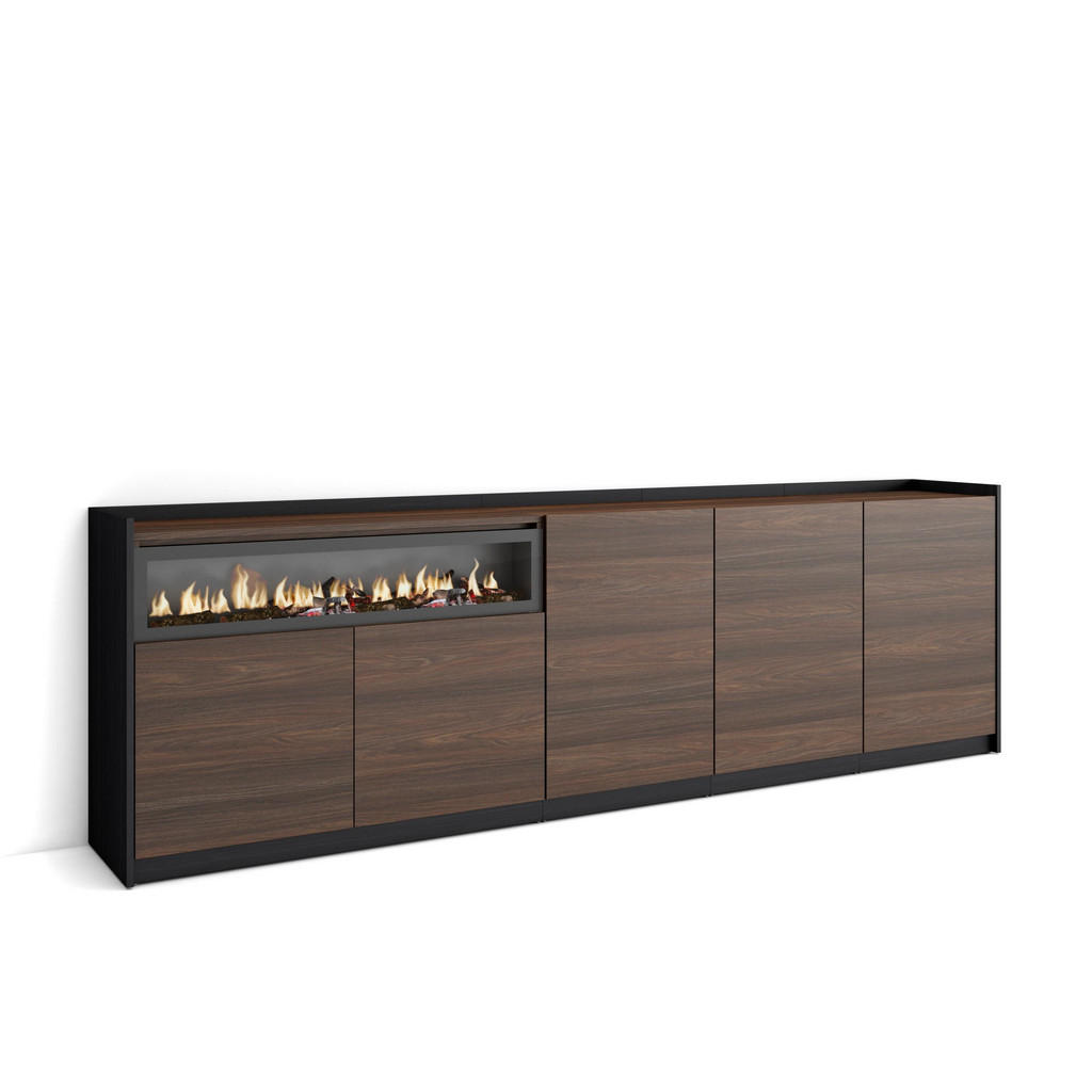 Skraut Home SIDEBOARD, Dunkelbraun