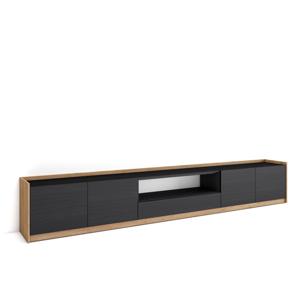 Skraut Home TV-SCHRANK, Schwarz Skraut Home TV-SCHRANK, Schwarz