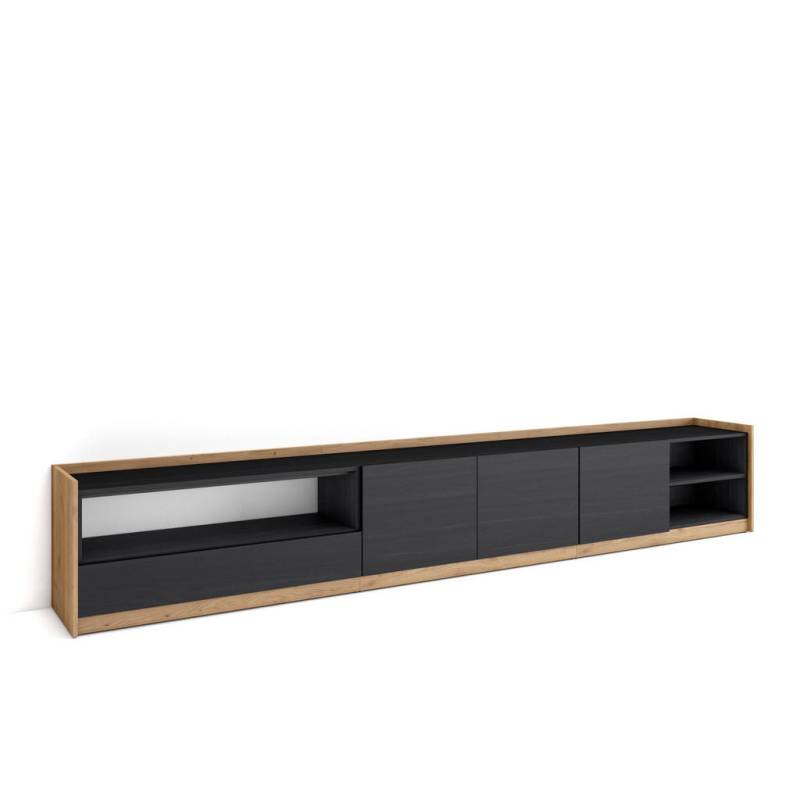 Skraut Home TV-SCHRANK, Schwarz Skraut Home TV-SCHRANK, Schwarz