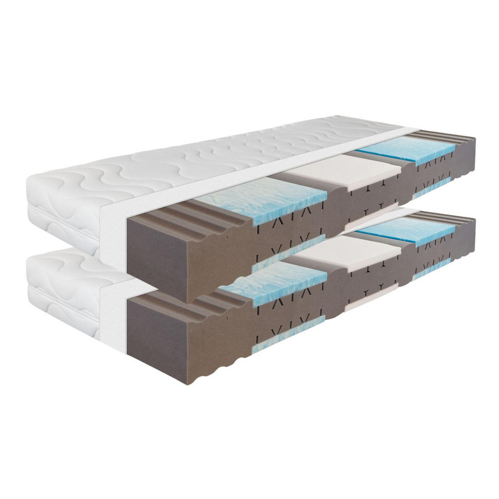 Sleepneo GEL-KALTSCHAUMMATRATZE Weiß Sleepneo GEL-KALTSCHAUMMATRATZE Weiß