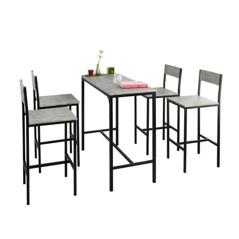 SoBuy BARTISCH Grau