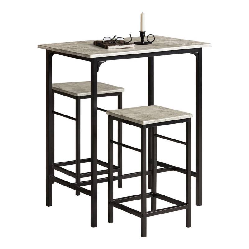 SoBuy BARTISCH Grau