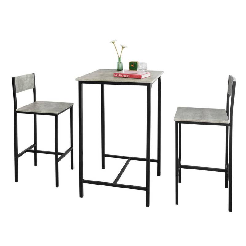 SoBuy BARTISCH Grau