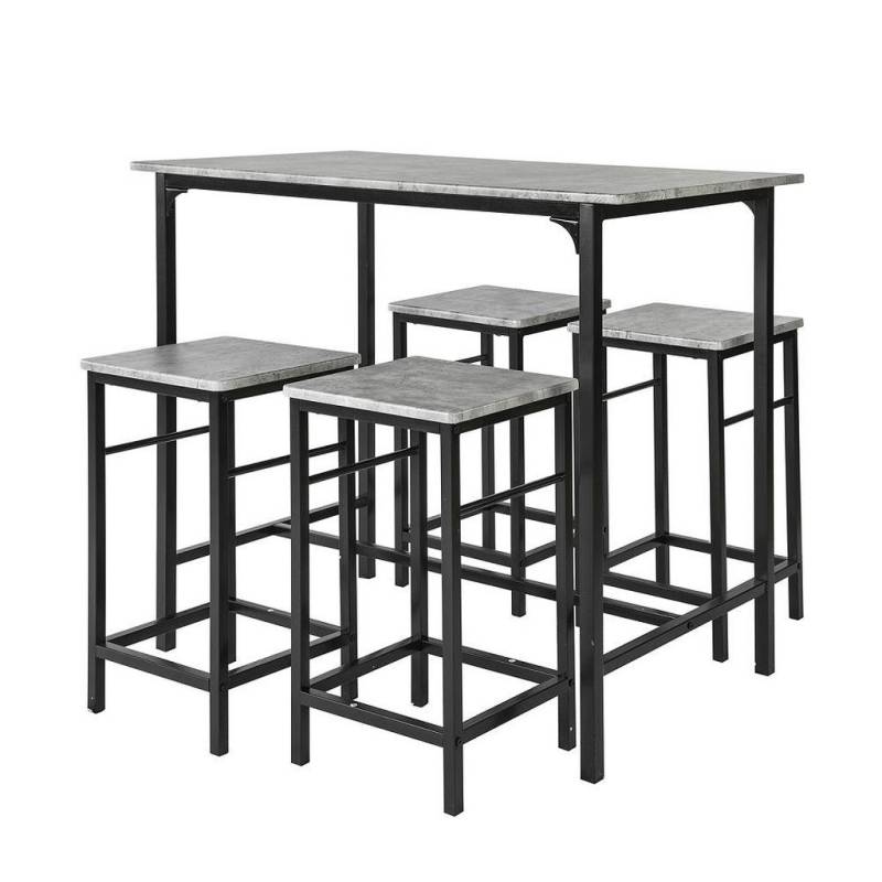 SoBuy BARTISCH Grau