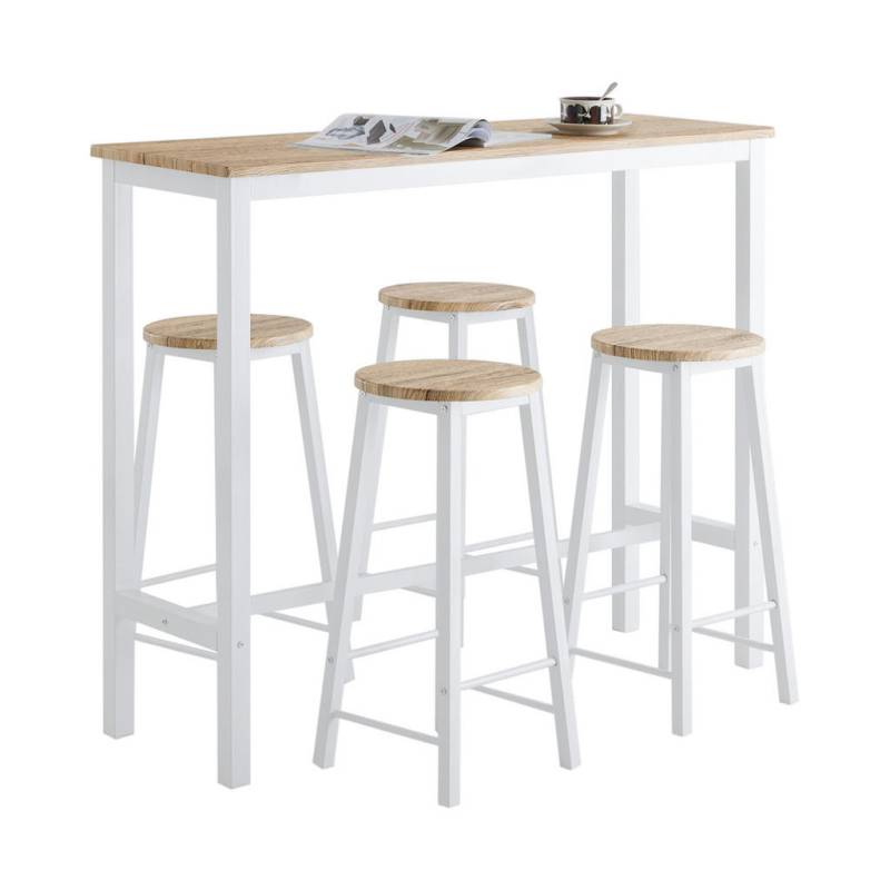 SoBuy BARTISCH Weiß