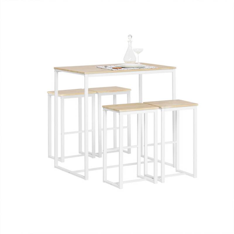 SoBuy BARTISCH Weiß