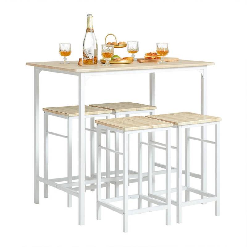 SoBuy BARTISCH Weiß