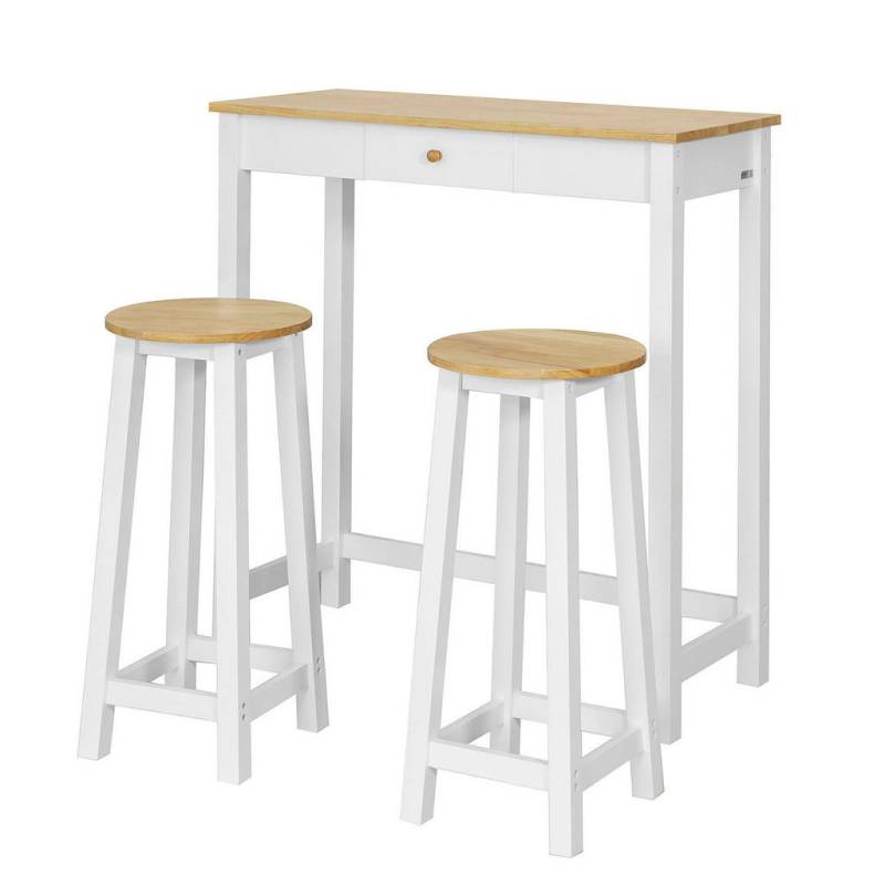 SoBuy BARTISCH Weiß