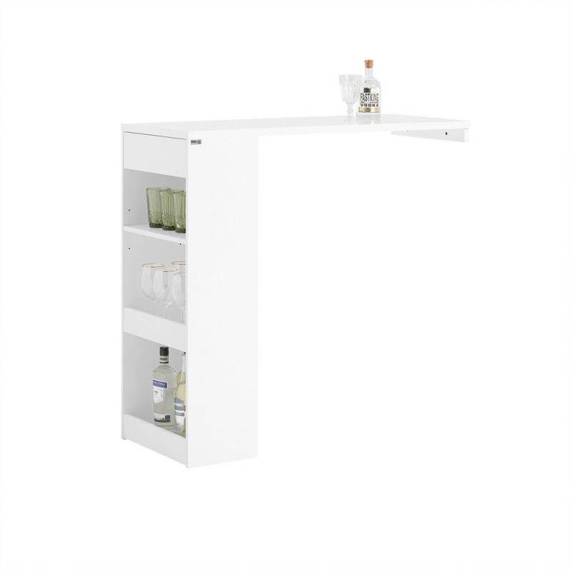 SoBuy BARTISCH Weiß