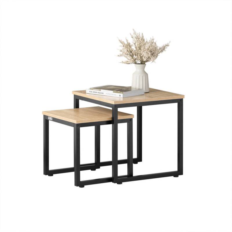 SoBuy COUCHTISCH Natur