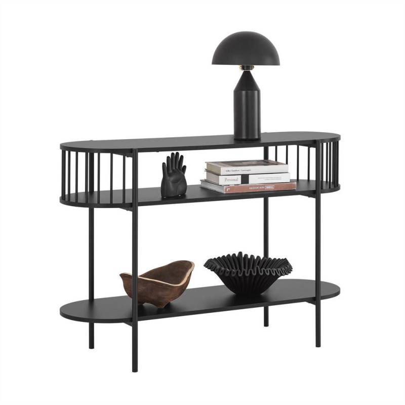 SoBuy KONSOLENTISCH Schwarz