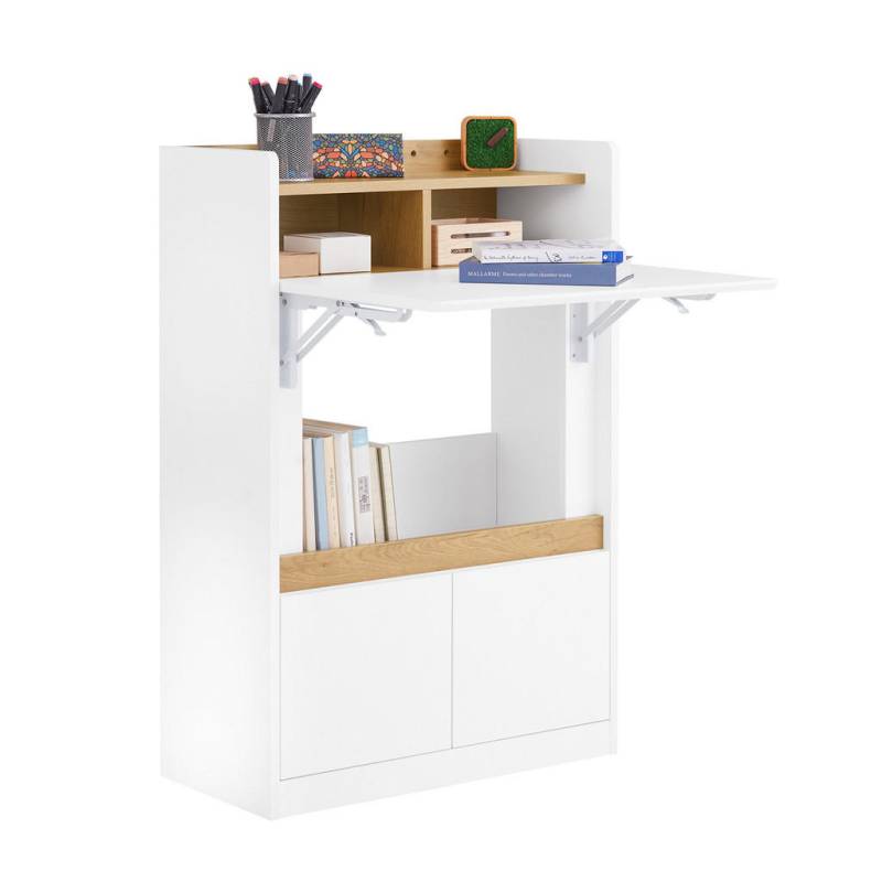 SoBuy SCHREIBTISCH Weiß