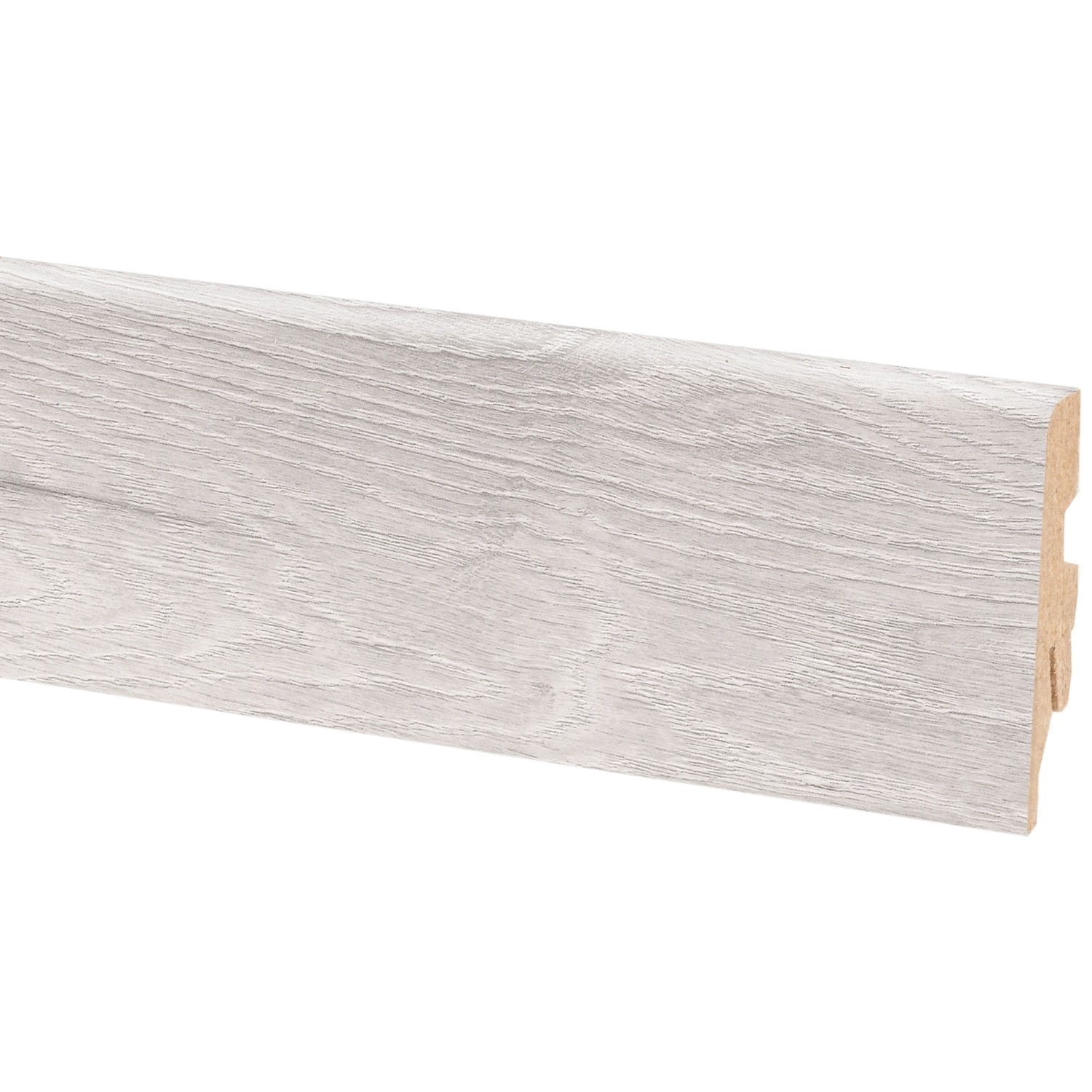 Sockelleiste Iced Oak 60 mm x 20 mm Länge 2600 von -