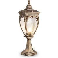 Sockelleuchte Aluminium Glas 48,5 cm IP44 in Gold antik Sockelleuchte Aluminium Glas 48,5 cm IP44 in Gold antik von Maytoni