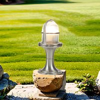 Sockelleuchte außen 25 cm E27 IP64 Messing Glas von Lido Light Fixture Man. LTD