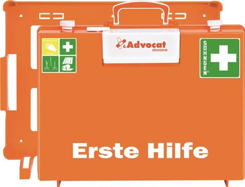 Söhngen Erste Hilfe Koffer (B400xH300xT150ca.mm / orange) - 0367000 von Söhngen