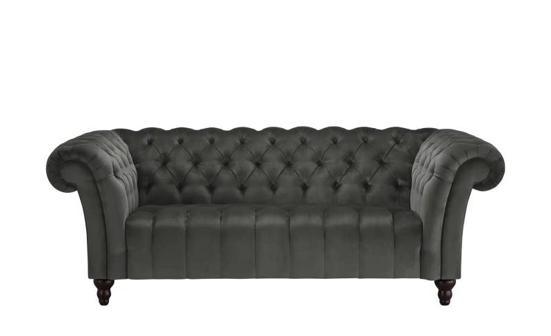 Sofa  2-sitzig   ¦ grau ¦ Maße (cm): B: 205 H: 74 T: 101.0 Polstermöbel > Sofas > 2-Sitzer - Möbel Kraft