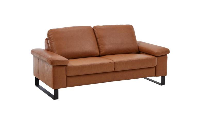 Sofa 2,5-sitzig COAST PREMIUM in Leder Vicenza cognac