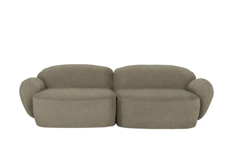 Sofa 3-sitzig  Bubble  ¦ beige ¦ Maße (cm): B: 236 H: 80 T: 104.0 Polstermöbel > Sofas > 3-Sitzer - Möbel Kraft