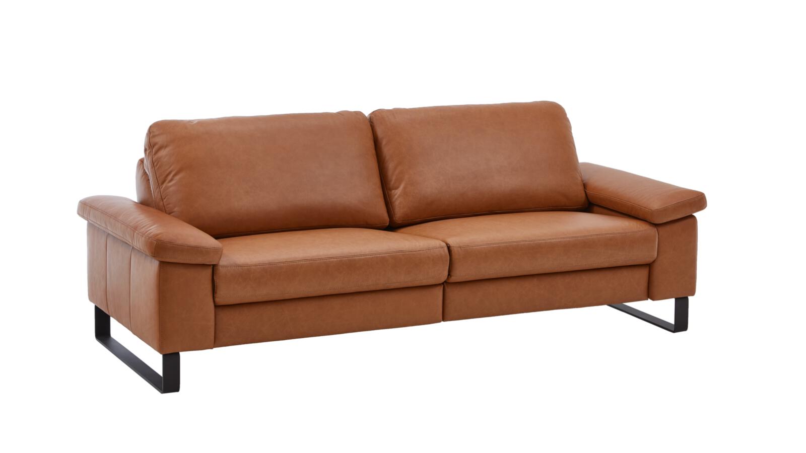 Sofa 3-sitzig COAST PREMIUM in Leder Vicenza cognac Sofa 3-sitzig COAST PREMIUM in Leder Vicenza cognac