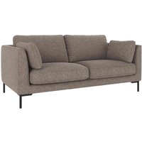 Sofa Corwin 2,5-Sitzer, Bezug Bobby Dunkelbeige