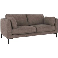Sofa Corwin 2,5-Sitzer, Bezug Greg Dunkelbeige