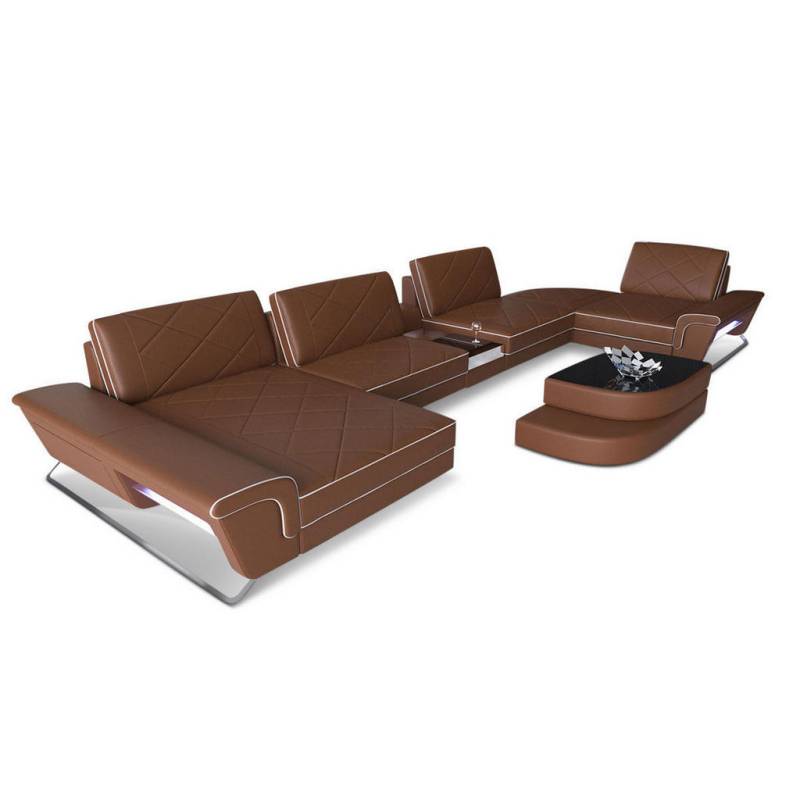 Sofa Dreams WOHNLANDSCHAFT Hellbraun