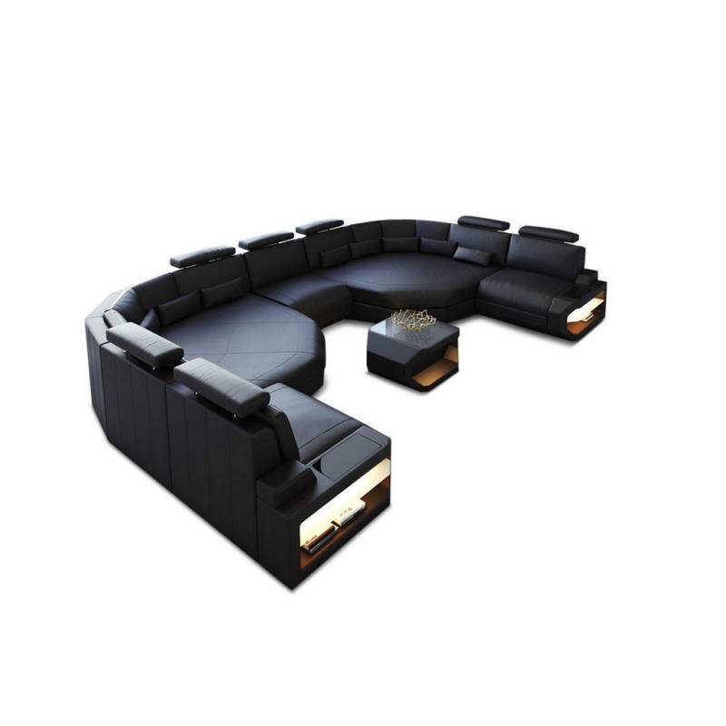 Sofa Dreams WOHNLANDSCHAFT Schwarz
