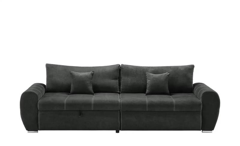 Sofa  Milada ¦ schwarz ¦ Maße (cm): B: 273 H: 89 T: 107.0 Polstermöbel > Sofas > 3-Sitzer - Höffner