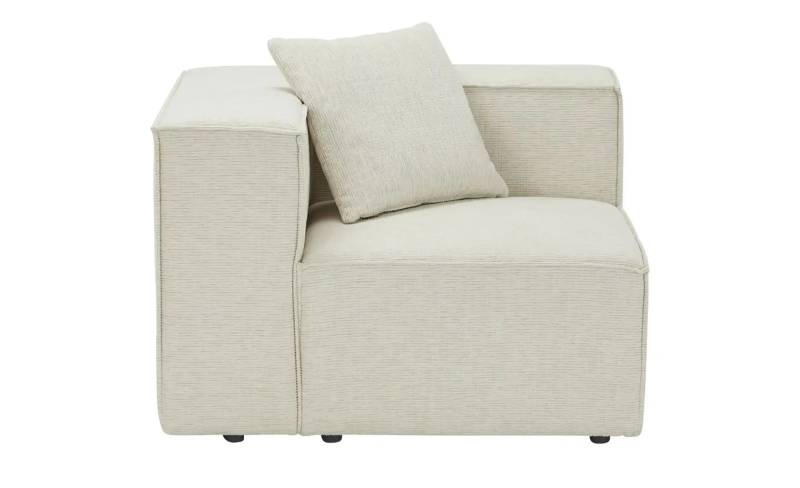 Sofamodul Element Armlehne links  Trillo ¦ beige ¦ Maße (cm): B: 104 H: 73 T: 96.0 Polstermöbel > Sofas > Modulsofas - Höffner