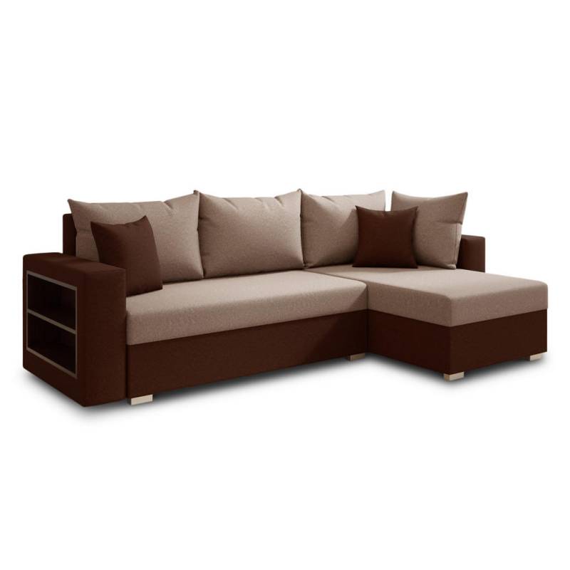 Sofnet ECKSOFA Braun