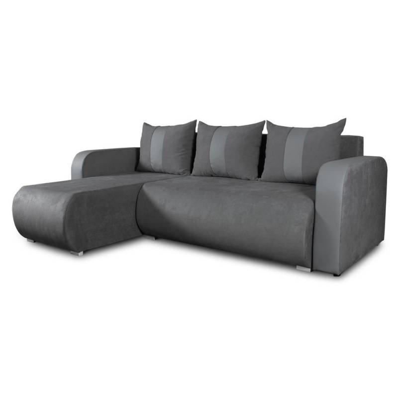 Sofnet ECKSOFA Dunkelgrau