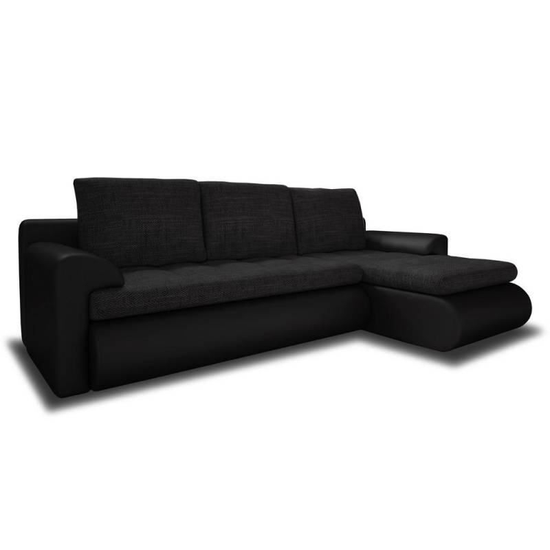 Sofnet ECKSOFA Schwarz