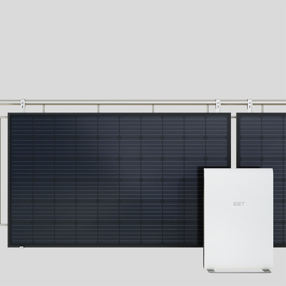 SolMate Balkon - 3 Panele
