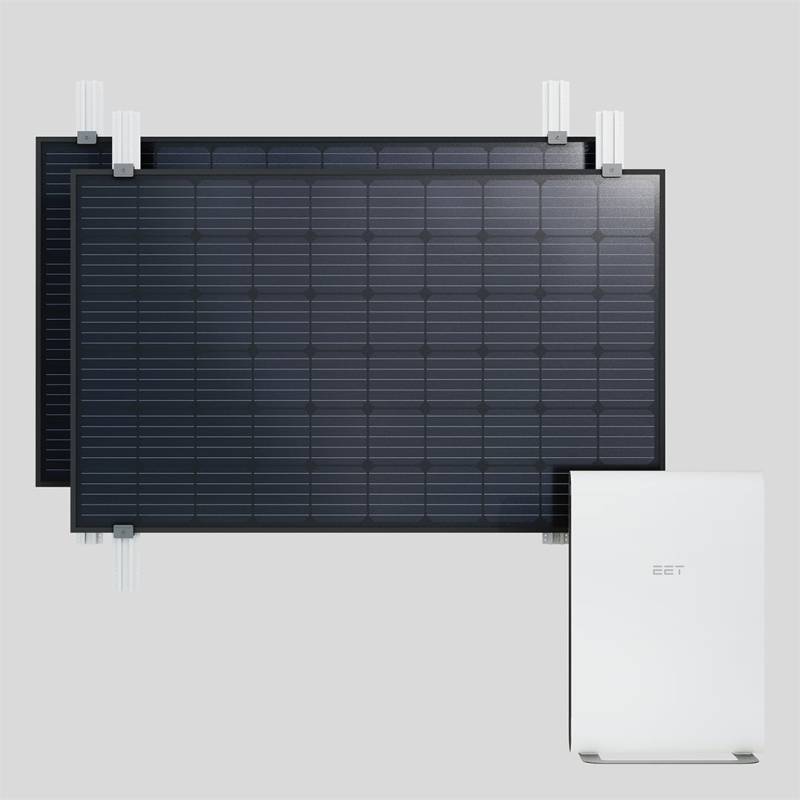 SolMate Zaun - 2 Panele