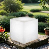 Solar Außenleuchte LED RGBW Dimmer Fernbedienung B: 32cm IP65 von Newgarden
