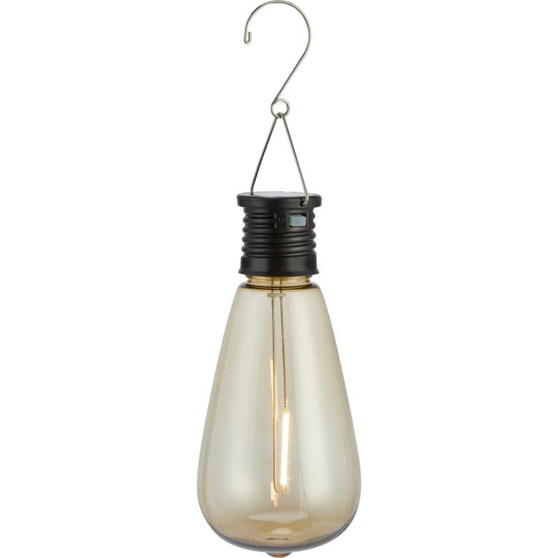 Solar-Dekoleuchte Cozanno Filament LED 3er-Set 6,5 cm x 6,5 cm x 14 cm