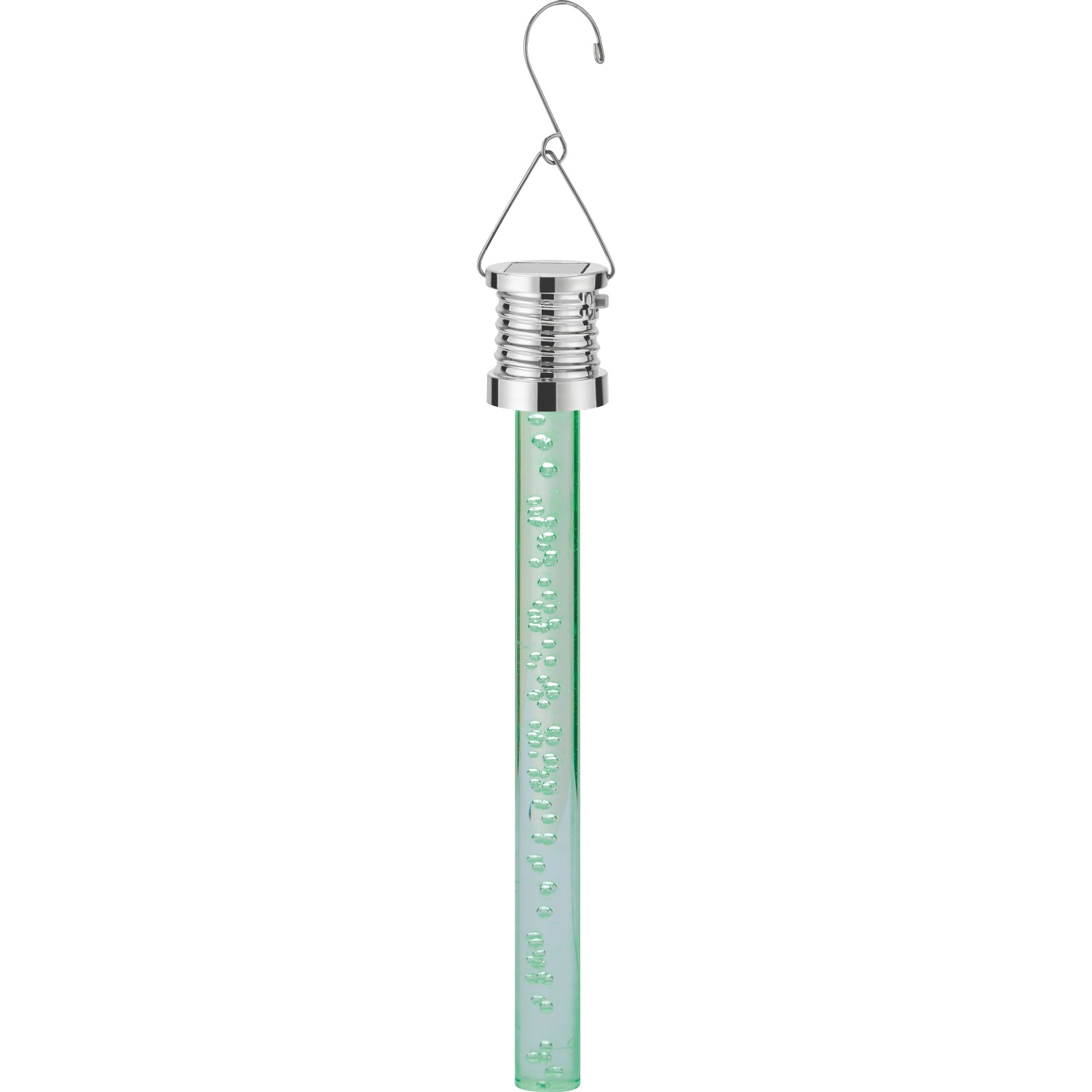 Solar-Hängeleuchte Stab LED Grün Ø 3 cm x 22 cm Solar-Hängeleuchte Stab LED Grün Ø 3 cm x 22 cm