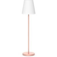 Solar Stehleuchte LED 177 cm Farbwechsel Dimmer Rosa Weiß IP65 von Newgarden
