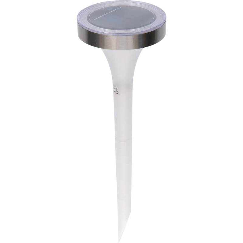 Solarleuchte Randburg mit Erdspieß 1 lm 2700 K + RGB IP44 Sensor Weiß