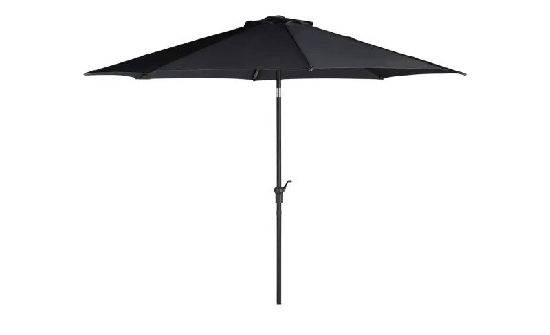 Sonnenschirm  Ø 310 cm Kreta Comfort  ¦ grau ¦ Maße (cm): H: 246  Ø: 310.0 Garten > Sonnenschutz > Sonnenschirme - Möbel Kraft