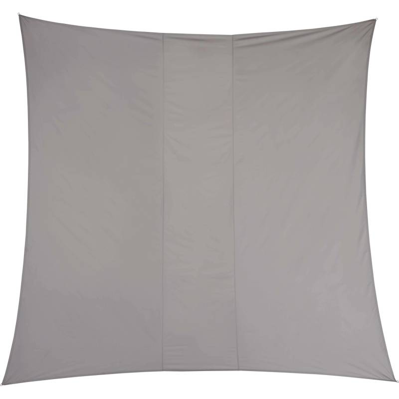 Sonnensegel Neptun Beach Quadrat 360 cm x 360 cm Silbergrau