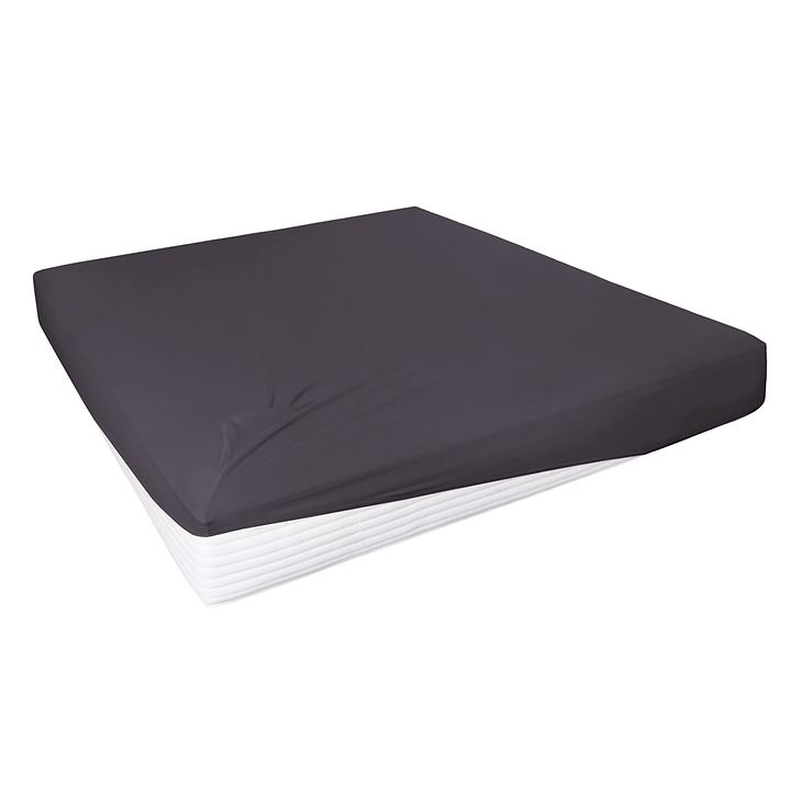 Spannbettlaken für TOPPER für Boxspringbett anthrazit100x200 von promondo_living