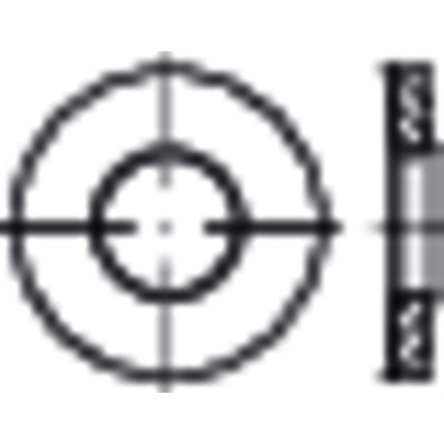 Spannscheiben, DIN 6796 Federstahl Zinklamelle ø24mm Spannscheiben, DIN 6796 Federstahl Zinklamelle ø24mm von Nobrand